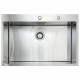 Fine Fixtures S Single Bowl Top Mount Stainless Steel Sink