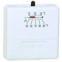 Chatham Brass T812A1010 Heat Only with Positive Off, Honeywell Low Voltage Thermostat