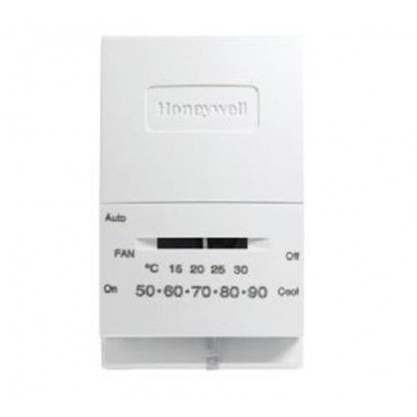 Chatham Brass T834L1004 Cooling Only Positive Off Temperature Range 50° - 90°, Honeywell Low Voltage Controls, White