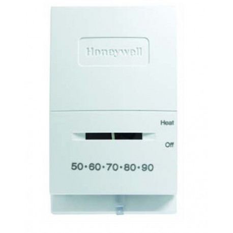 Chatham Brass T827K1009 Heat Only, Millivolt or 12VDC 50° - 90°, Honeywell Low Voltage Controls, White