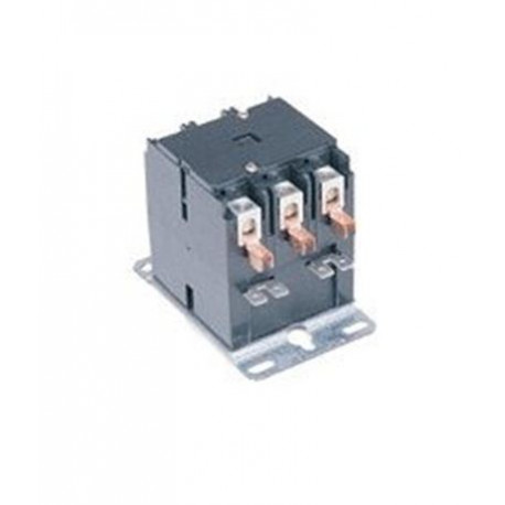 Chatham Brass 90-1 Definite Purpose Contactor for Heating and Air Conditioning Equipment, 3 Pole, 120 Voltage