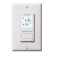 Chatham Brass PLS550A1006 White, Programmable Wall Switch Timer, Max 40W Min., for lights only, Single Pole