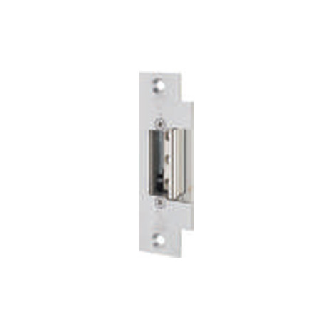 MUL-T Lock ES-17.610-74G Adjustable Electric Strike Fail Secure, Faceplate 1-1/4 x 4-7/8, Center 8-16V AC/DC