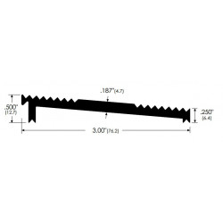 ZERO 234 Ramp, 3", 1/4" x 1/2"