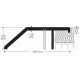 ZERO 643A/BK/D/G Carpet Divider / 3”(76.2) wide