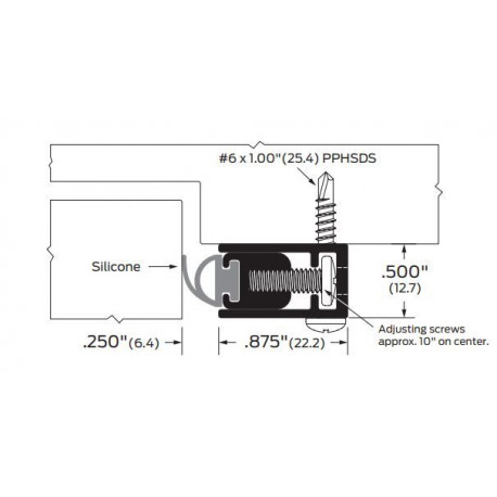 ZERO 870AA/BK/D/G Silicone / Adjustable - Gasketing