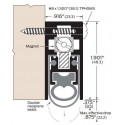 ZERO 367 Automatic Door Bottom, Heavy Duty, Acoustic Sound Reduction