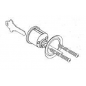 Adams Rite 8736-628 Five-Pin Rim Cylinder for use with 3100, 3700, 8100, 8200, 8700, 8800 Exit Device