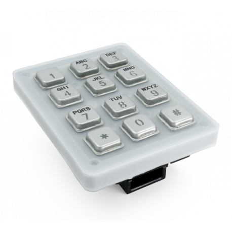 DoorBird D21DKV Keypad Module Stainless Steel V4A (Salt-Sater Resistant), Brushed