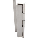 ABH A51185 Stainless Steel Barrel Continuous Hinges Full Mortise Swing Clear