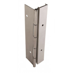 ABH A504 Stainless Steel Barrel Continuous Hinges Half Mortise