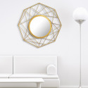 Bain Signature Sydney Mirror with Gold Decorative Octagonal Frame