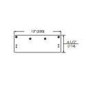  8158-613E Exposed-Back/Narrow Top Rail Drop Plate for 8000 Series
