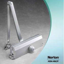 Norton 9540-18TJ Top Jamb Application - Drop Plate