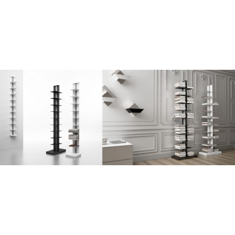Magnuson USIO- Floor Standing Bookshelf With Aluminum Center Column