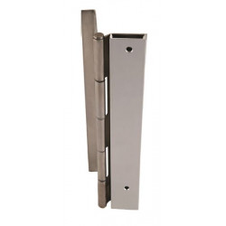 ABH A512 Stainless Steel Barrel Continuous Hinges Half Surface