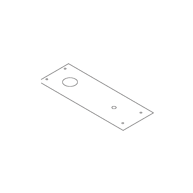 Rixson 6084000 Cover Plate Package For M0608, MW0608, W0608