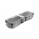 Rixson 25304 Twin Cement Case 1-7/8" Mullion For Back To Back Closers