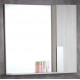 Bellaterra 500822 32 in. Mirror Cabinet, Finish- Gray Pine