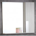 Bellaterra 500822 32 in. Mirror Cabinet, Finish- Gray Pine