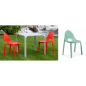 Magnuson STIL-CHR Stilla Polypropylene And Fiber Glass Chair (Set of 4)