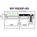  WP-RN3SP-NG7 Two Stage Section 3 1/8" Wide 1/2" Thick