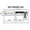  WP-RN3SG-NG-NO2 Niteglow (Glow in the Dark) Two Stage Section 3 1/8" Wide 1/2" Thick (No Wood Insert)
