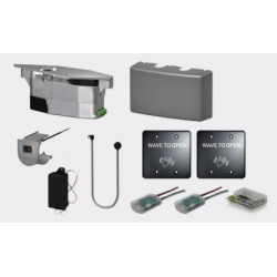 LCN 6440-3813W Compact Series Module & Touchless, Line-Powered, RF Actuator Kit