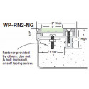 Wooster WP-RN2-NG-NO Two Stage Section 2" Wide 1/2" Thick