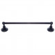 JVJ Hardware 22 Highland Series Towel Bar Set C/S, Composition Zamac