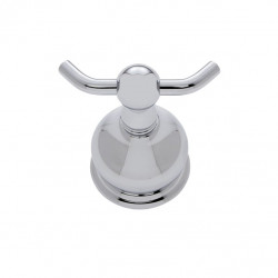 JVJ Hardware 2 Liberty Series Robe Hook C/S, Composition Solid Brass