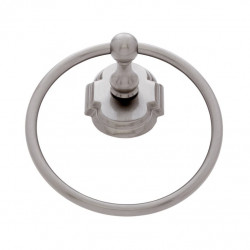JVJ Hardware Chateau Towel Ring C/S, Composition Solid Brass