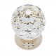 JVJ Hardware 38 Pure Elegance Collection Faceted 31% Leaded Crystal Knob,Composition Leaded Crystal and Solid Brass