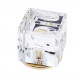 JVJ Hardware 51 Pure Elegance Collection 31% Leaded Crystal Knob,Composition Leaded Crystal and Solid Brass