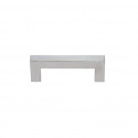 JVJ Hardware Palermo II Collection Thick Pull, Stainless Steel Finish
