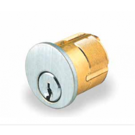 GMS M100 Mortise Cylinder, 1" Length, 5 Pin