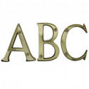 Cal Royal SBL3|C US10B Solid Brass Letters A-Z