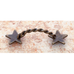 JVJ Hardware 62222 Lone Star Collection Pull,Composition Zamac