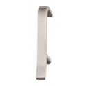 Brass Accents C02-P7500 Hands Free Pull Only 8-3/4" - 5-1/4" C-C, 3-1/4" Projection, Finish-Satin Stainless Steel