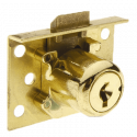  984-03-11MK Half Mortise Lock 7/8" (22 mm)- Standard Brass