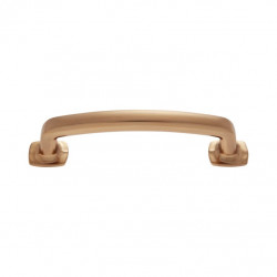 JVJ Hardware 45 Newport Collection 128 mm Traditional Pull with Square Feet, Composition Zamac