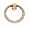 JVJ Hardware 1-1/2'' Classic Collection Diameter Ring Pull, Composition Solid Brass