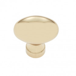JVJ Hardware 323 Classic Collection Football Knob,Composition Solid Brass