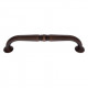 JVJ Hardware 37 Colonial Collection Fridge Pull with Rosettes,Composition Zamac