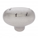 JVJ Hardware 1-7/8" Bedrock Collection Rustic Oval Knob, Composition Zamac