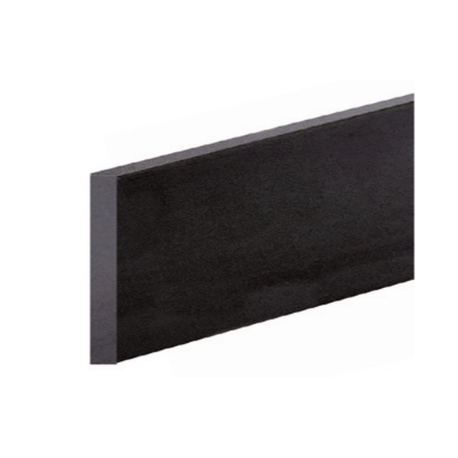 ABP-Beyerle 110.00037 Casa Series Barn Door Hardware, Adhesive Foil, Black Powdered