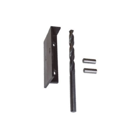 ABP-Beyerle 110.00036 Casa Series Barn Door Hardware Track Rail Connector Drill, Drill Template, Material-Metal/Plastic