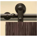  110.00484 Antra II Series Set For Wooden Door, Stainless Steel, Dark Bronze