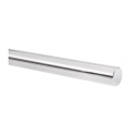  USO200180EF Track Rail, Finish- Satin Stainless Steel, Solid