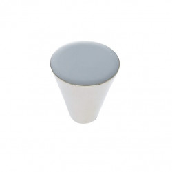 JVJ Hardware 78 Aster Collection 25 Conical Knob, Composition Zamac